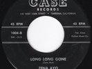 Spooky R&B Rock 'n' Roll Dirge ZENA AYO Long Long Gone 45 Case Bongos HEAR