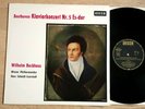 WILHELM BACKHAUS 5.Piano Concerto BEETHOVEN 1960s ED1 DECCA SXL 2178 MINT