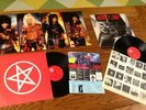 Motley crue lp record too fast for love 1982 & shout at devil 1983 heavy metal