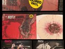 NOFX Ribbed Live In A Diver LP/poster FAT WRECK punk no use for a name lagwagon