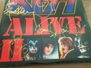 KISS ALIVE 2 SIGNED DOUBLE LP ORIGNAL PRESSING - GENE PAUL ACE PETER