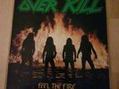 Overkill - Feel the Fire LP Megadeth Metallica Exciter Slayer