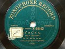 78rpm IGNATOV Russian Accordion solo Melancholy waltz Katansky ZONOPHONE 1910