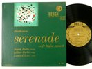 LEONARD ROSE JOSEPH & LILIAN FUCHS Beethoven Serenade in D 1951 Decca 10