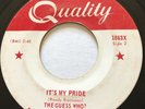 GARAGE PUNK FUZZ The Guess Who IT'S MY PRIDE Quality 45 rare Canadian KILLER