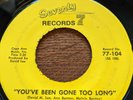 45 rpm Seventy 7 ANN SEXTON You're Letting Me Down / Been Gone Too Long 77-104