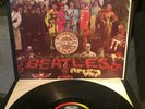 THE BEATLES Sgt Peppers Lonely Hearts Club Band w/VG++/EX VINYL COLORBAND LABELS