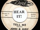 John & Judy TEEN 45 (Dore 553 PROMO) Tell Me /Why This Feeling