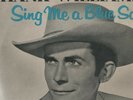 Hank Williams - 'Sing Me A Blue Song' 1958 UK MGM Mono 10