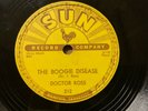 Doctor Ross BLUES 78 The Boogie Disease / Juke Box Boogie on SUN 212 VG+++/MINT-