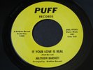 Matthew Barnett   If Your Love Is Real / My Only Love   Puff   northern soul 45