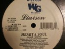 LIAISON   HEART & SOUL WISE GUY RECORDS  12 INCH RARE  FREESTYLE  VG+