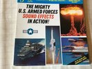 The Mighty US Armed Forces Sound Effects In Action 3 LP Album Vinyl Box 1967 U.S