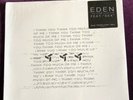 EDEN - I Think You Think Too Much Of Me Blue Translucent Vinyl  12