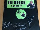 Scooter Aiii shot the DJ original Schallplatte mit Autogrammen Helge Schneider