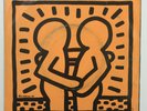 ORIGINAL KEITH HARING ART COVER DAVID BOWIE WITHOUT YOU 1983 45 RPM 7'