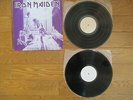 IRON MAIDEN Running Free Live JAPAN White Label Not For Sale / PROMO 2 LP