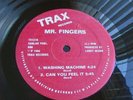 Mr Fingers Washing Machine/Can You Feel It TX127 1st U.S. Press Chicago House