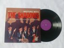 THE SHADOWS   MEETING WITH   EX+/NrM   COLUMBIA 1962 ITALY 1ST PRESS VINYL LP