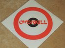 OVERKILL 4 TRKS 7' EP  1982 NEW UNPLAYED HELL`S GETTING HOTTER HARD ROCK / PUNK
