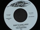 SUPERBS: Baby's Gone Away / Baby, Baby, All The Time 45 (dj, repro)