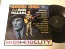 George Jones LP Salutes Hank Williams ORIG