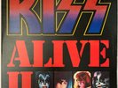 KISS ALIVE II 2 LP CASABLANCA UK 1977 NEAR MINT TRANSLUCENT RUBY RED VINYL