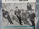 Beatles Third Christmas Record 1965. Fan Club Record. Flexi disc.