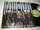 Faith or Fear - Punishment Area LP EXC Combat metal w/ Shotgun Messiah handbill