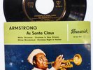 Louis ARMSTRONG AS SANTA CLAUS, White Christmas / Winter Wonderland, 45RPM, EP