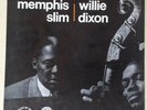 MEMPHIS SLIM  WILLIE DIXON   LP ORIG FR  CHANT DU MONDE  FOLKWAYS