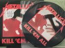 METALLICA KILL EM ALL LP PICTURE DISC DIE-CUT SLEEVE
