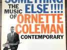 The Music Of Ornette Coleman - Something Else  Lp UK Contemporary mono 1958 Jazz