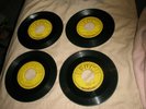 (8)  Sun Label 45 rpm records (Johnny Cash)