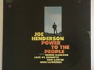 JOE HENDERSON Power To The People CBS 1970 UK Ex Jazz Fusion LP - Herbie Hancock