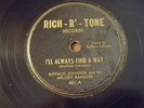 RARE 1946 1st? Rich R Tone (Johnson City, TN) 78 Buffalo Johnson 