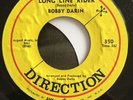 BOBBY DARIN - LONG LINE RIDER ORG COUNTRY FUNK 45  EX