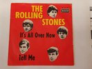 The Rolling Stones Ist All Over Now  5 Köpfe    45er Germany