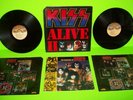 KISS Alive II Double Vinyl LP Record Album Hard Rock 1977 With Evolution Booklet