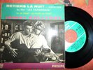 EP JOHNNY HALLYDAY ORIGINALE BANDE VIOLET pochette glacee yèyè rock bo film