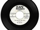 RARE DOO WOP 45 THE KACTIES  WALKING IN THE RAIN ON  KAPE ORIGINAL VG+ PROMO