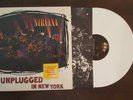 NIRVANA Unplugged in New York ORIGINAL White vinyl pressing, hype sticker