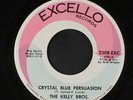 KELLY BROTHERS: Crystal Blue Persuasion / My Baby Loves Me 45 rare Soul