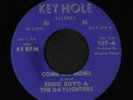EDDIE BOYD & DAYLIGHTERS: Come On Home / Reap What You Sow 45 Blues & R&B