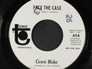 CICERO BLAKE: Here Comes The Heartache 45 (dj, rubber stamp ol) Soul
