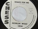 HOWLIN WOLF - SHAKE FOR ME / LITTLE RED ROOSTER - PROMO KING 1804 HEAR BOTH