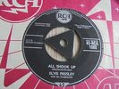 Elvis Presley - All Shook Up 1958 UK 45 RCA TRI CENTRE