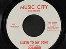 DORANDO: Didn't I  / Listen To My Song 45 rare Soul
