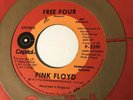 Pink Floyd 45 PROMO RARE Free Four / Stay