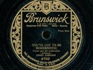 78tk-piano solo-BRUNSWICK 4762-Jimmy Johnson
